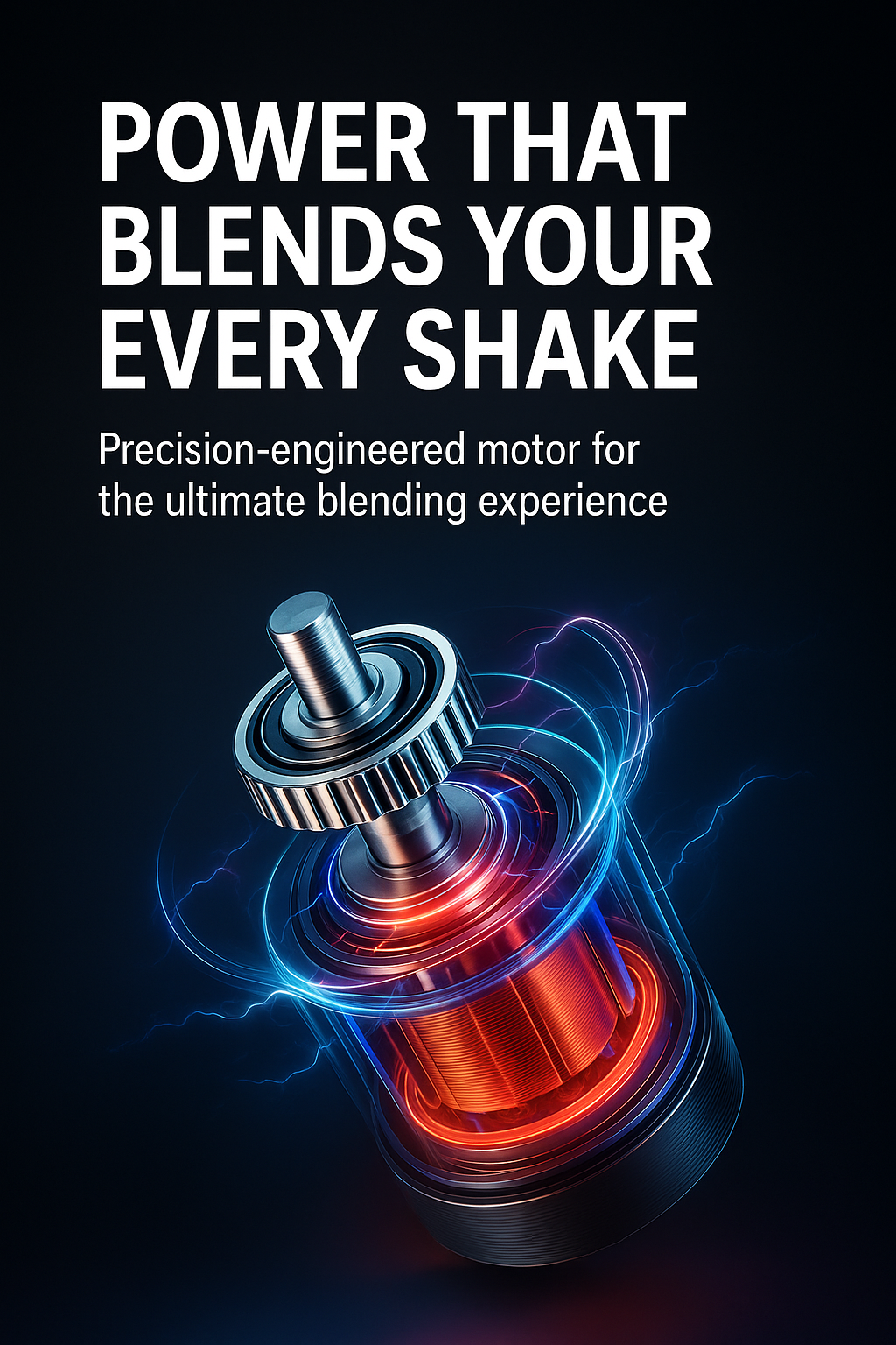 GoBlend USB-C Electric Shaker Bottle